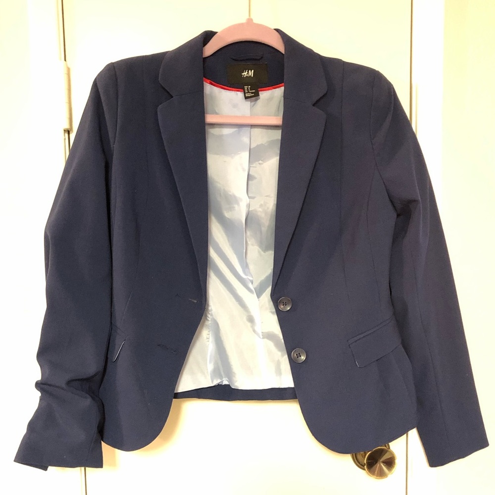 Navy blue H&M blazer